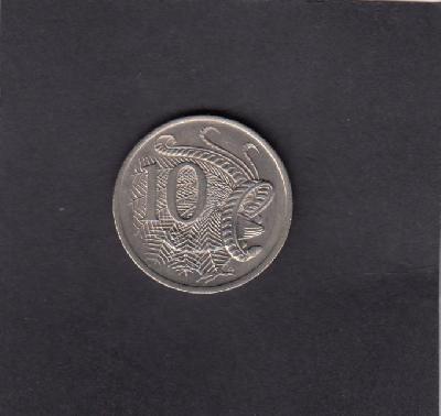 Beschrijving: 10 Cent ELIZABETH II